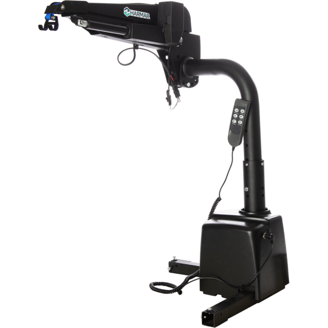 Harmar AL435 Premium Inside Hoist Lift with Power Lift, Rotate & Extend