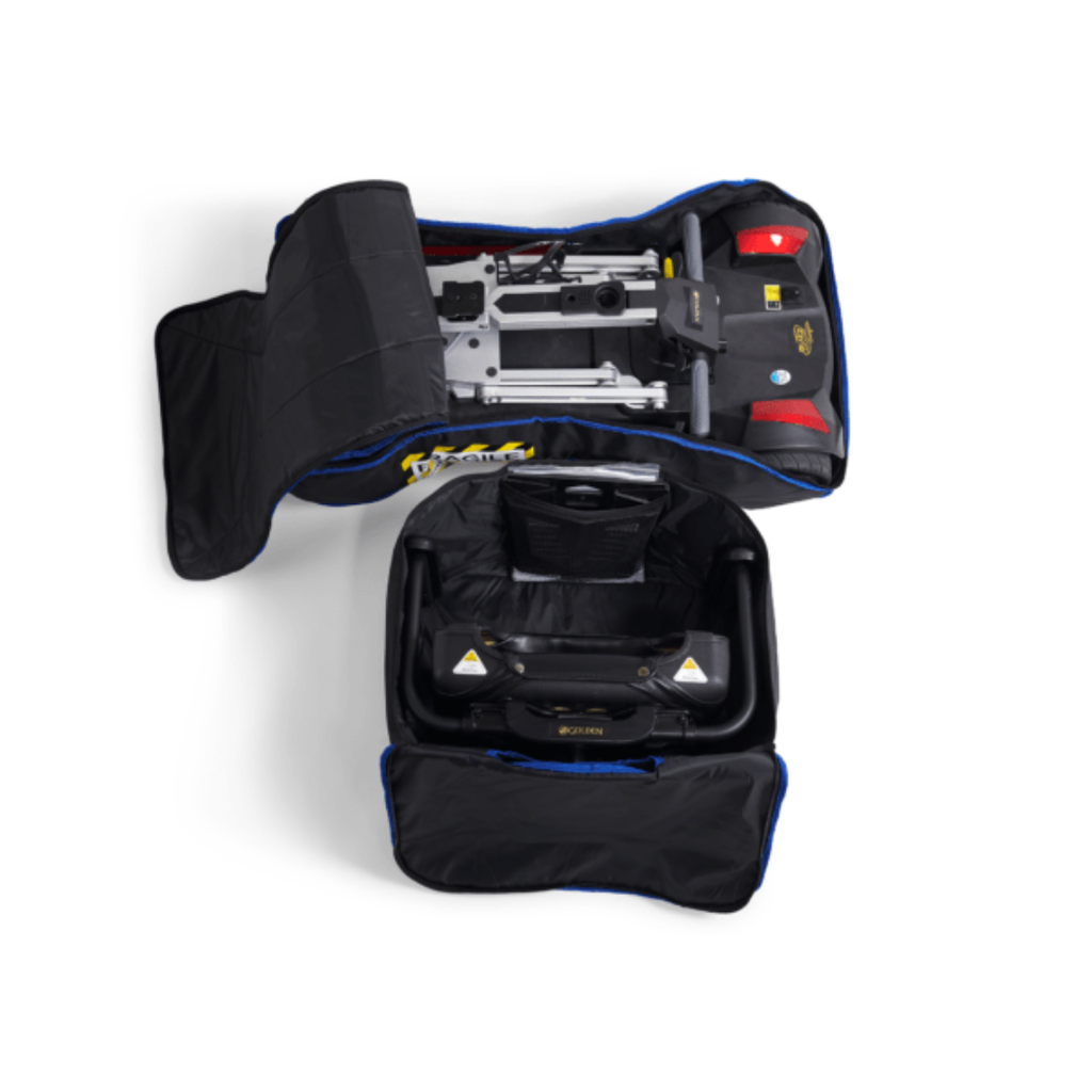 Golden Battery Travel Bag