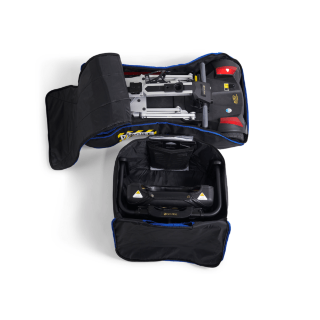 Golden Battery Travel Bag