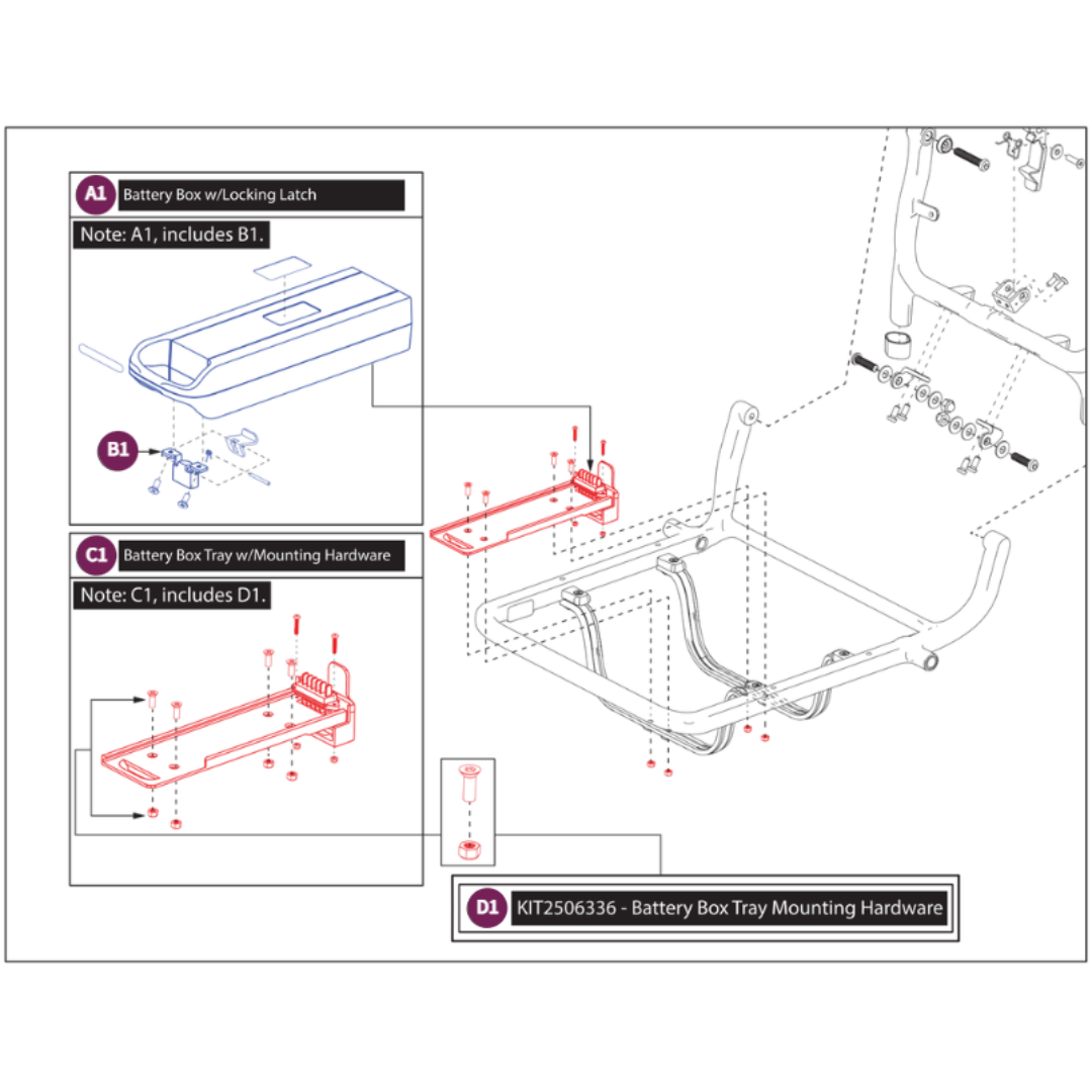Pride Mobility KIT2506336