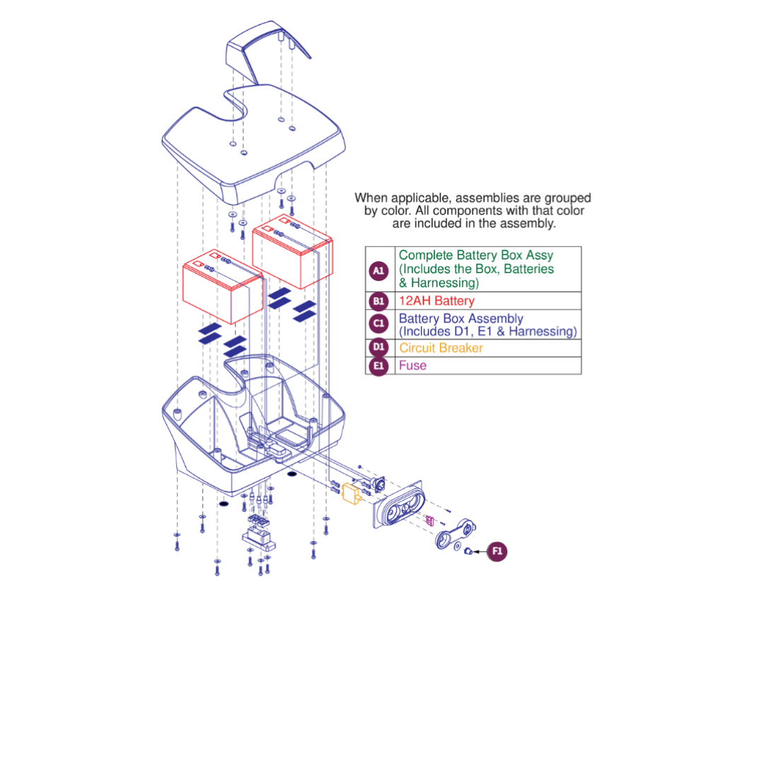 Pride Mobility ELEFUSE1013