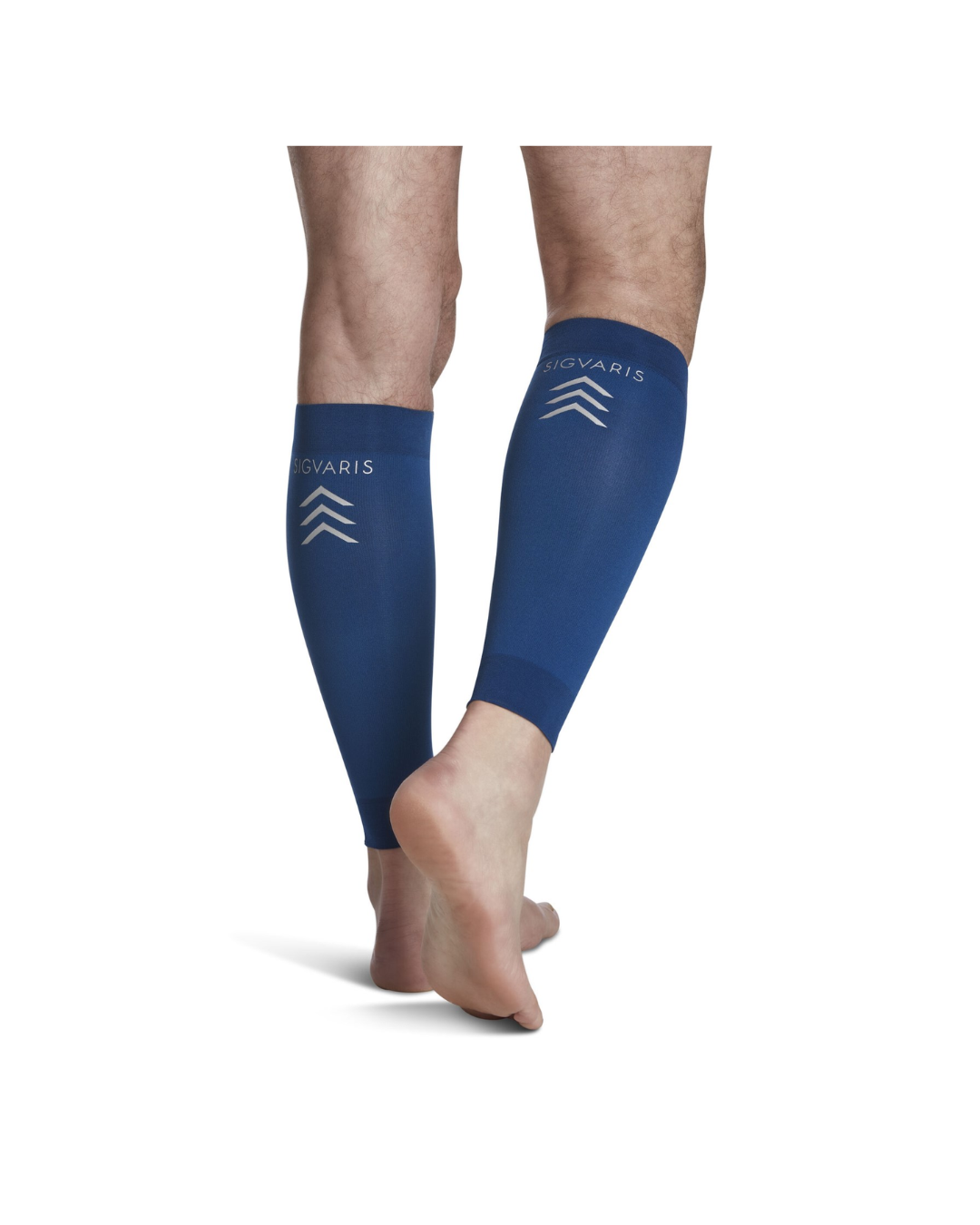 Sigvaris Well Being Performance Sleeves 412V Men's 20–30mmHg Calf Blue M