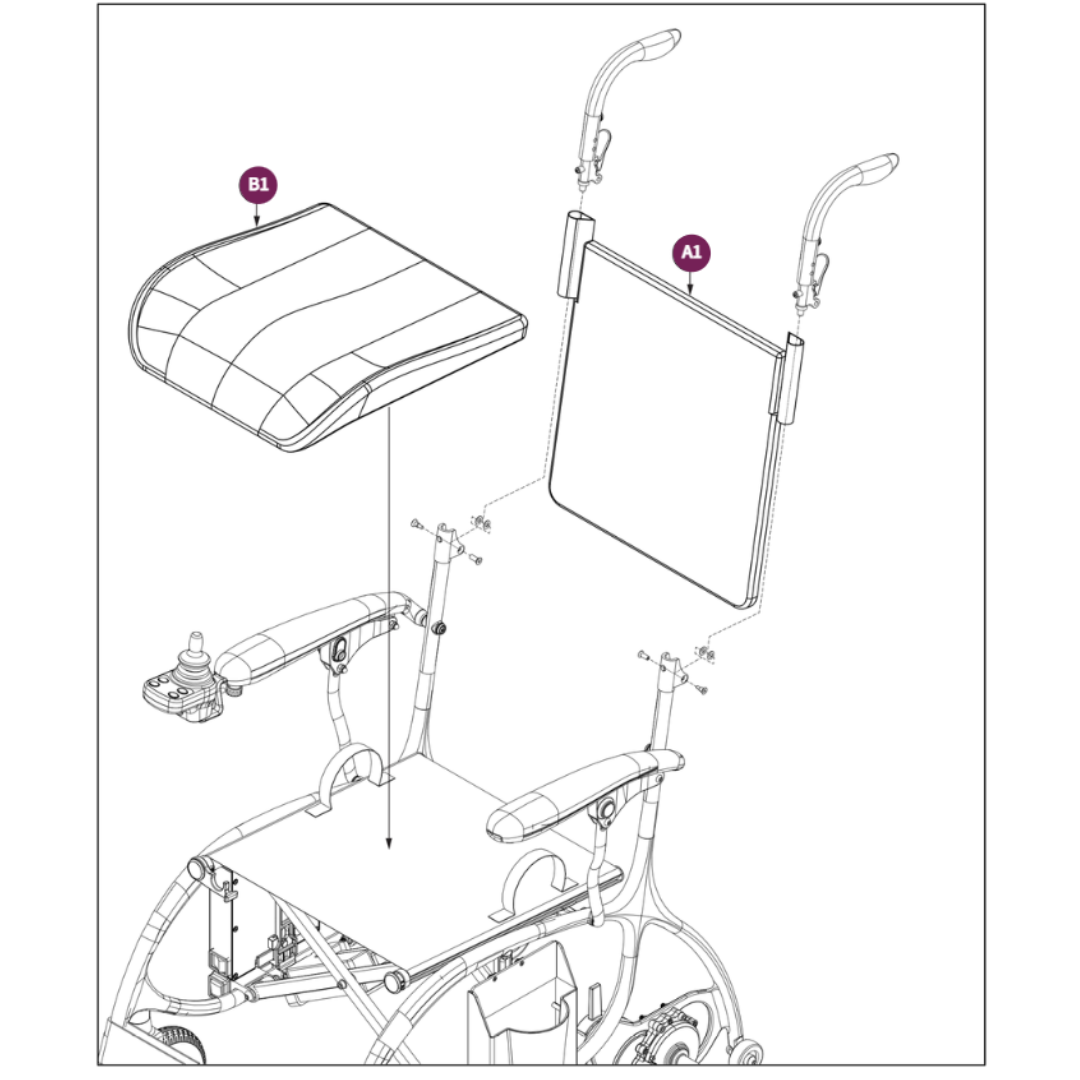 Pride Mobility CUS2504244