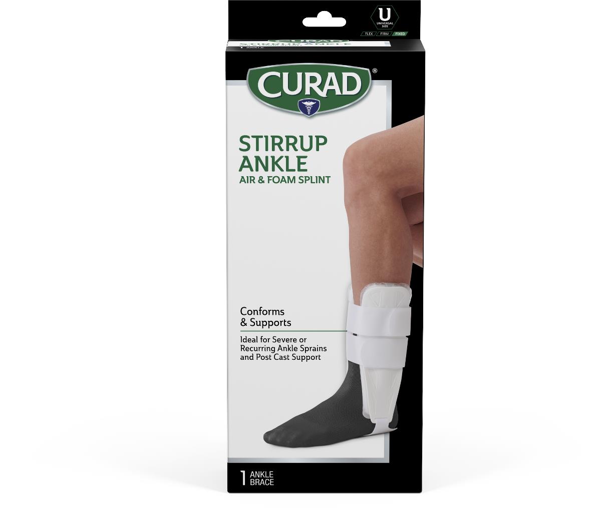 Curad Universal Air Stirrup Ankle Splint