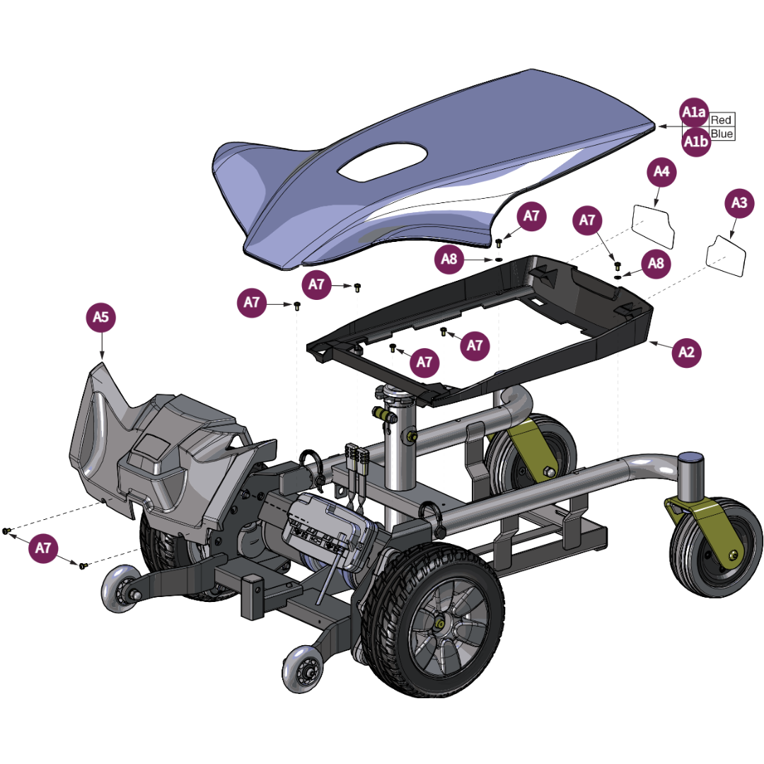 Pride Mobility DWR1033E030