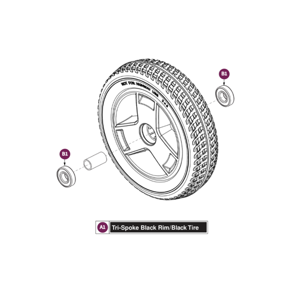 Pride Mobility DWR1101A019