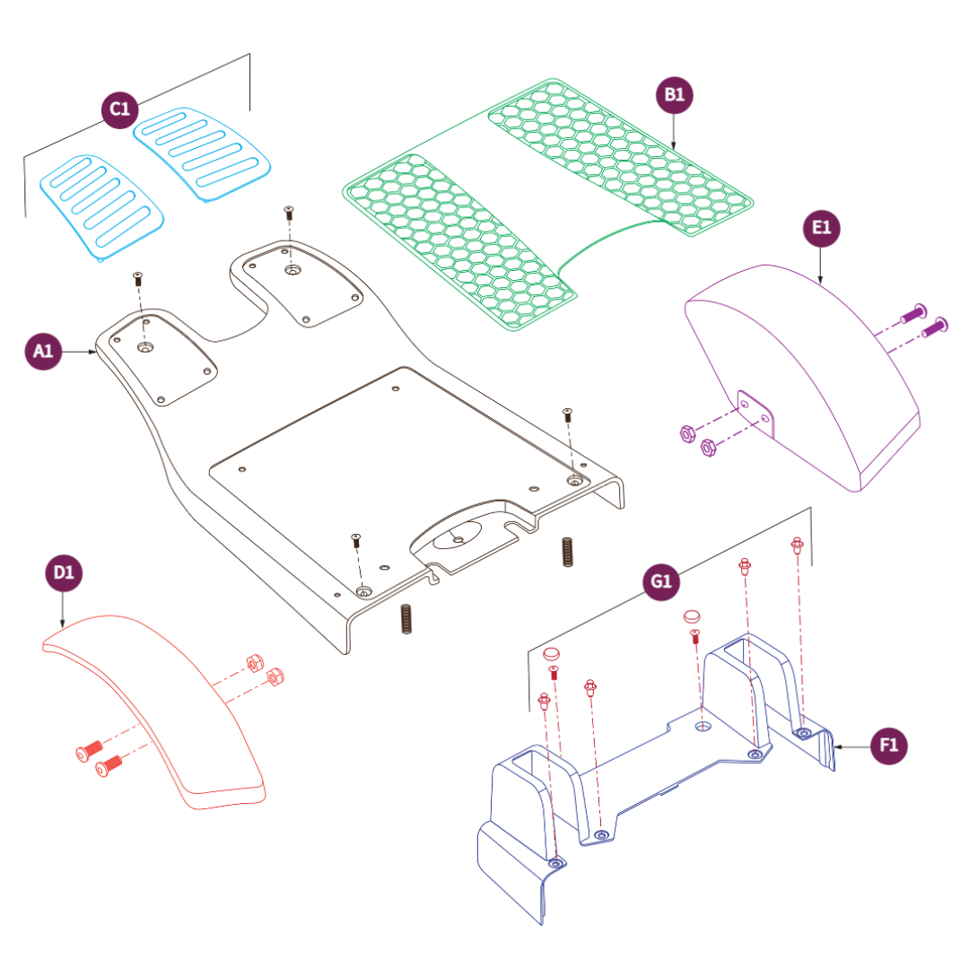 Pride Mobility KIT2402063