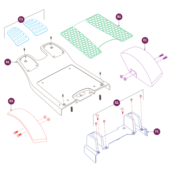 Pride Mobility KIT2402063