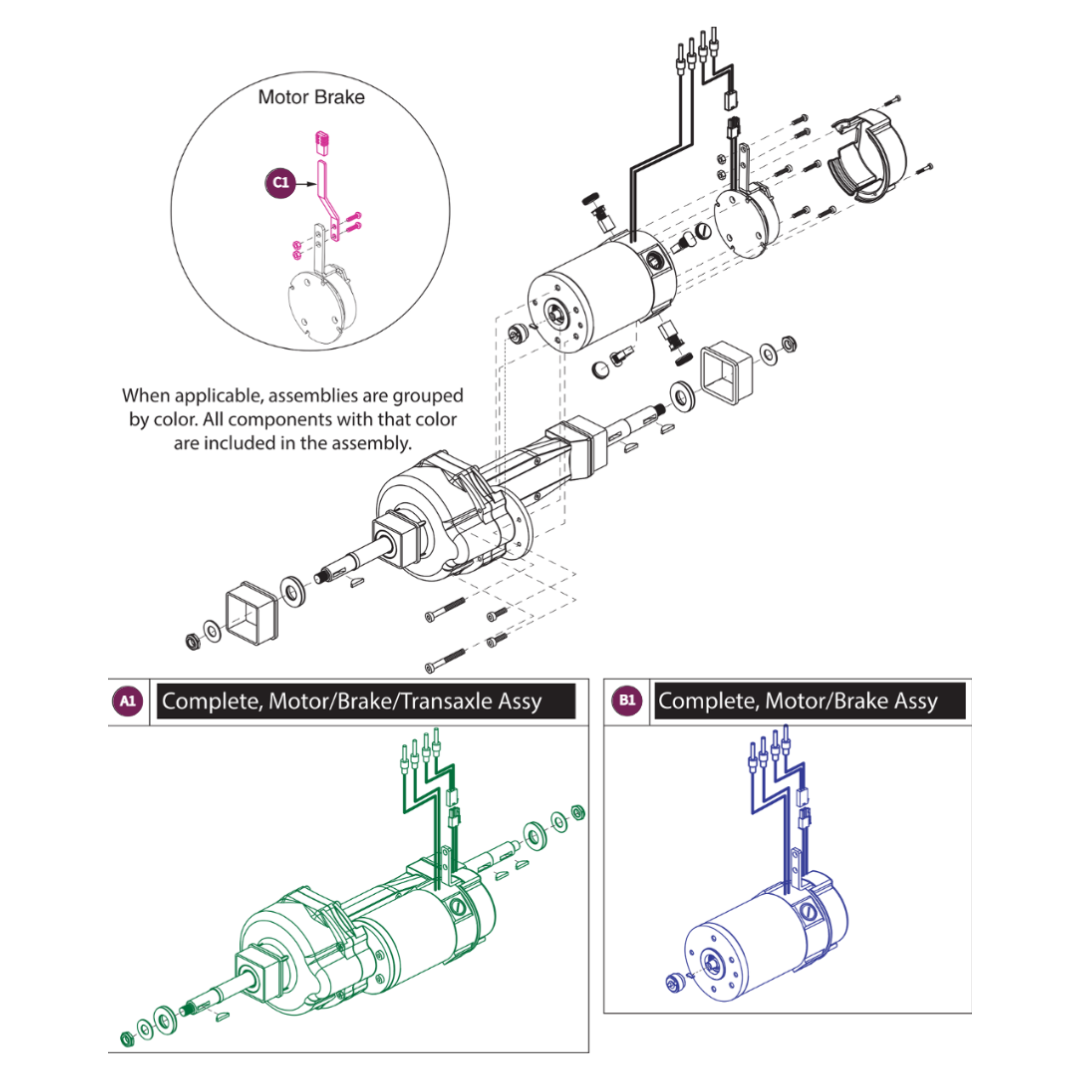 Pride Mobility FRMASMB14482