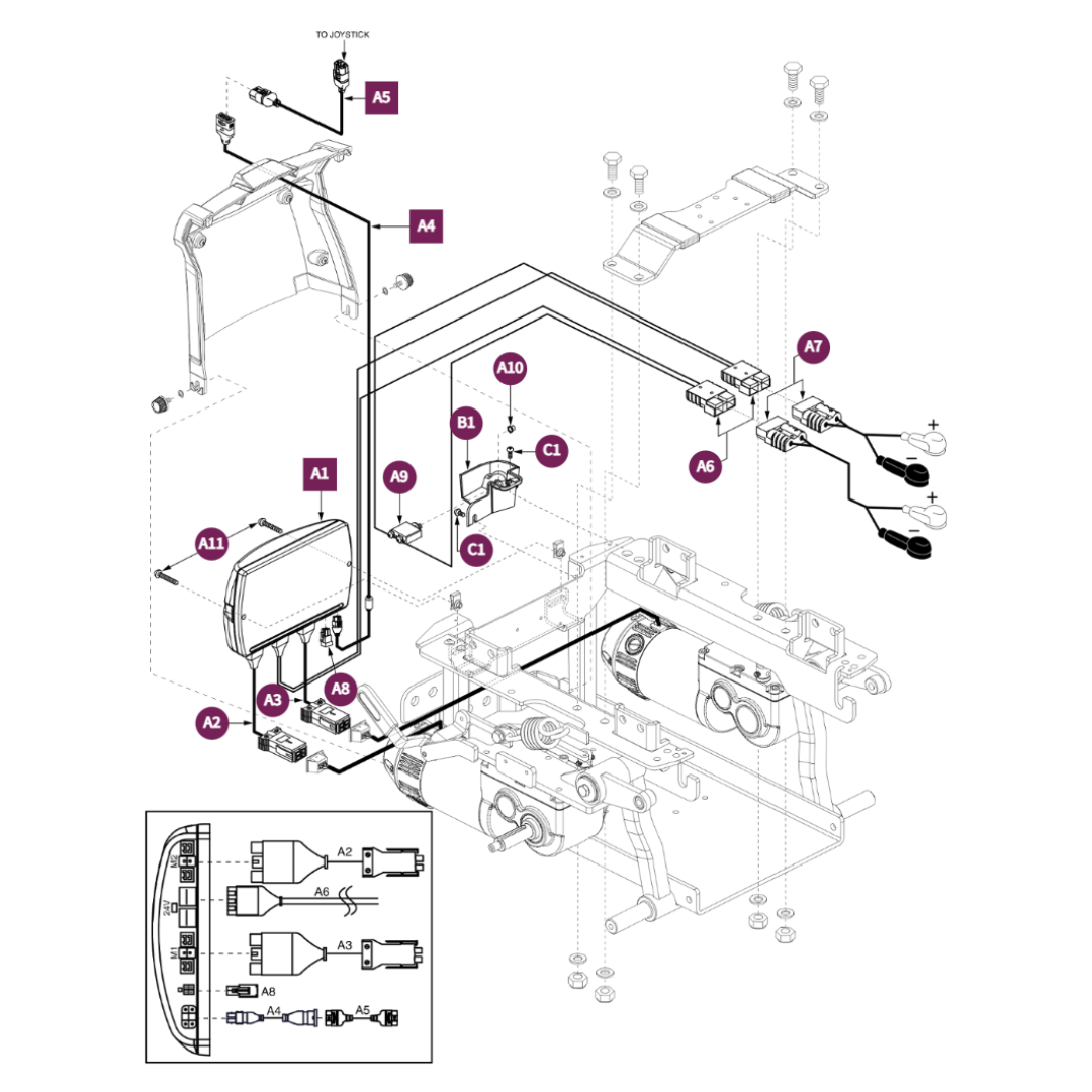 Pride Mobility DWR1056H005