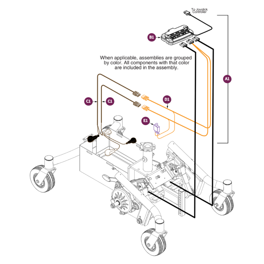 Pride Mobility DWR1060H001
