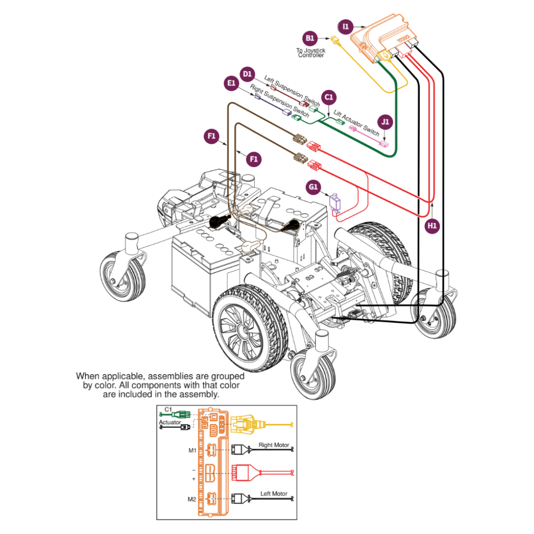Pride Mobility ELE1706596