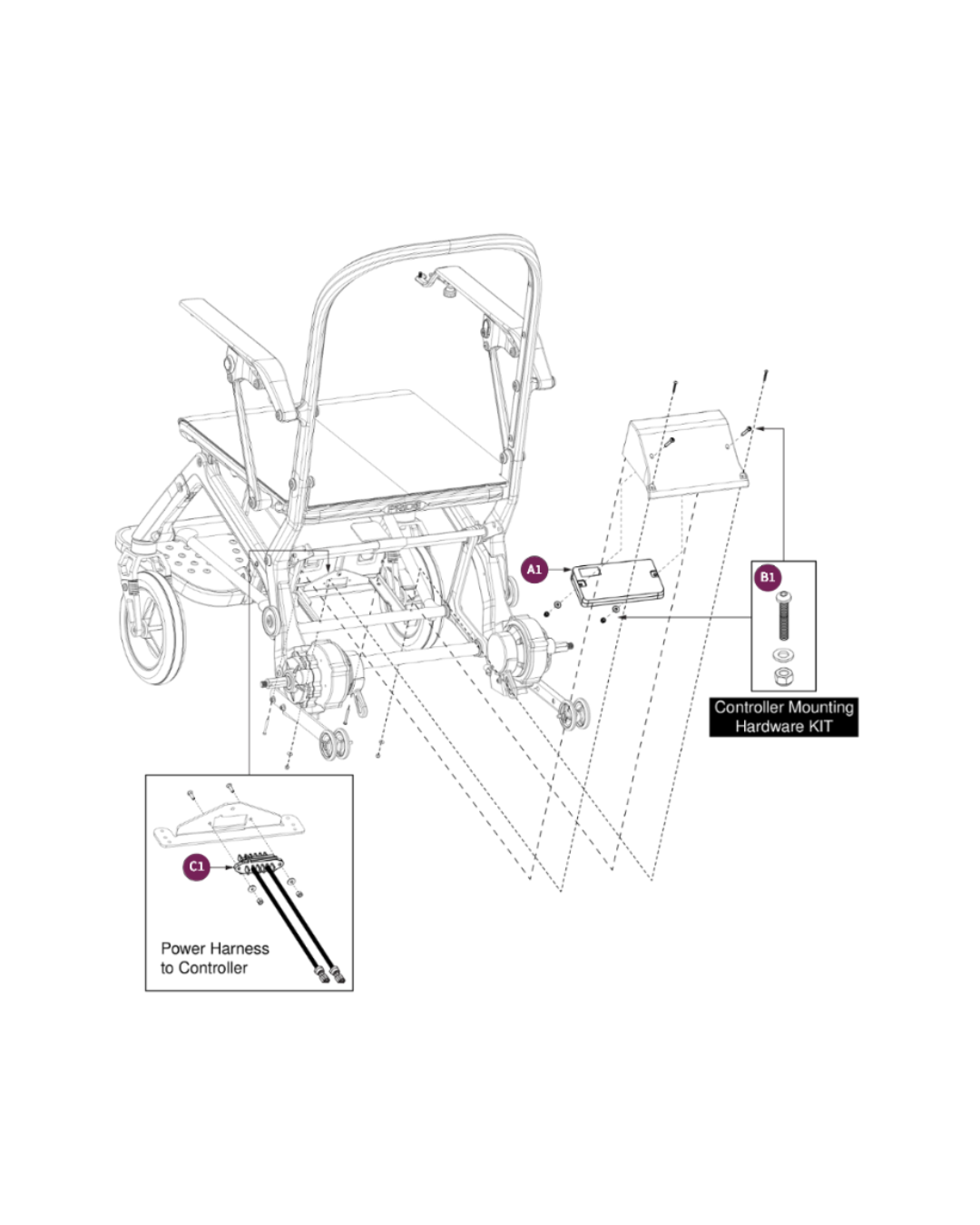Pride Mobility KIT2403401