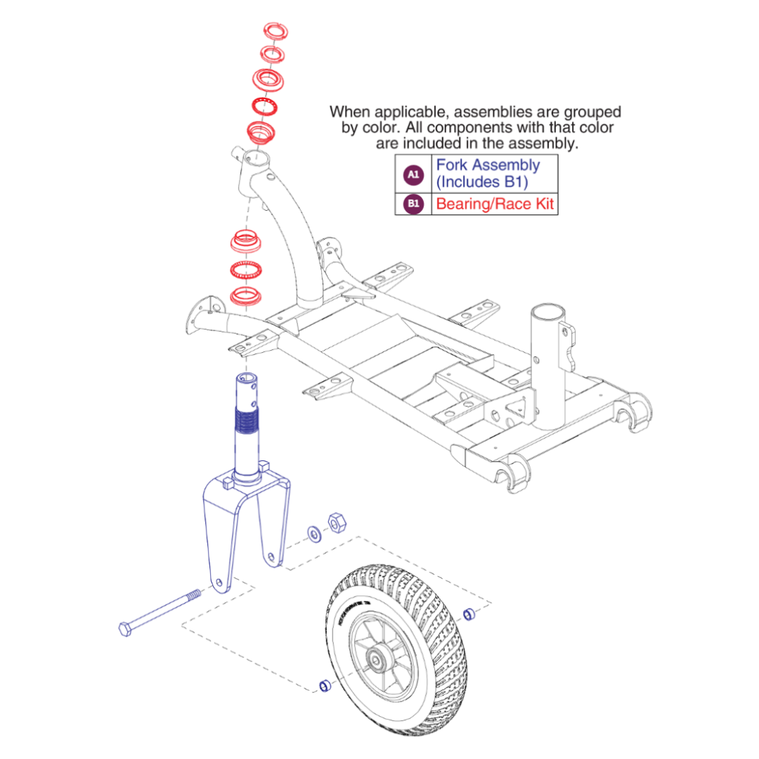 Pride Mobility HDWASMB1000