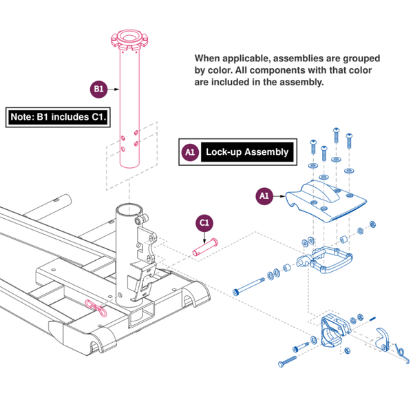 Pride Mobility MEC2101485