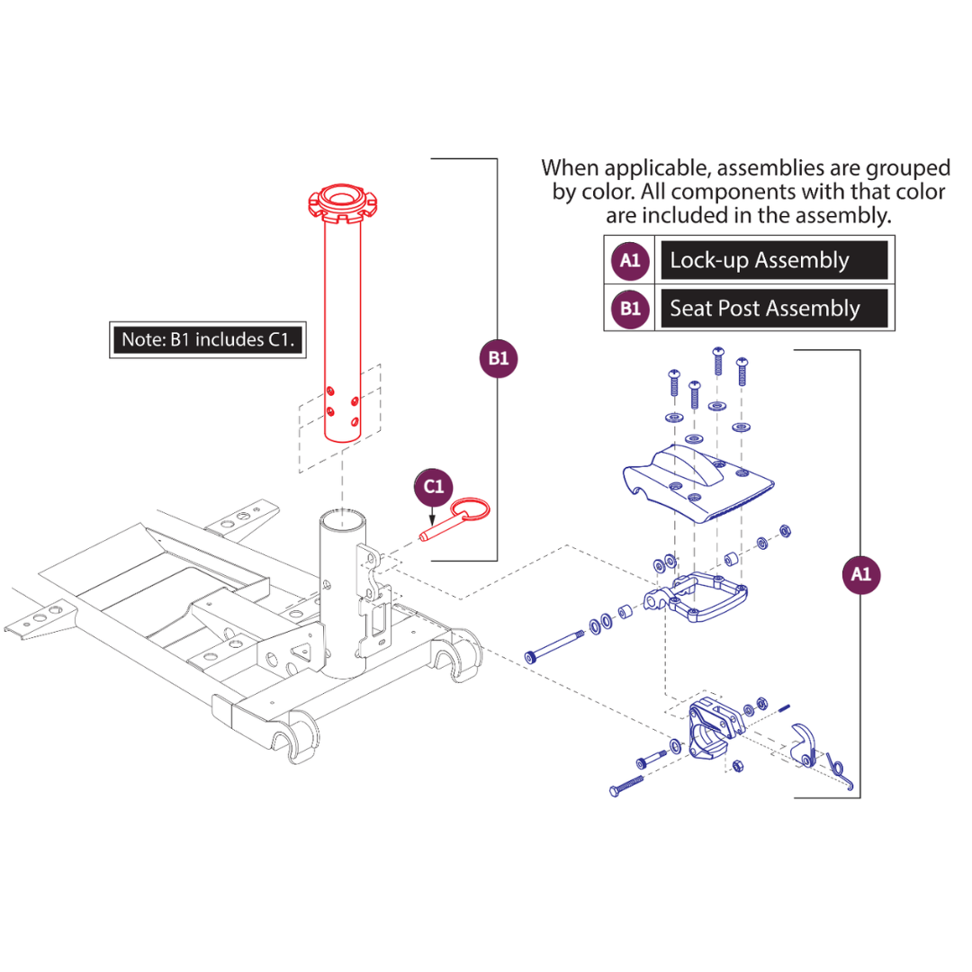 Pride Mobility FRMASMB9231