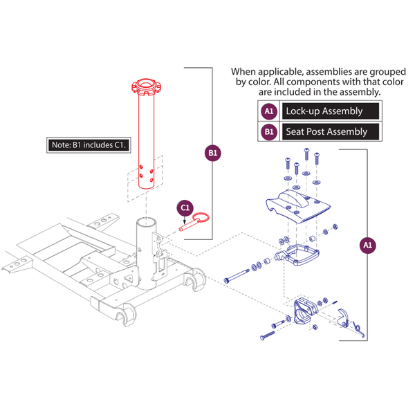 Pride Mobility FRMASMB9630
