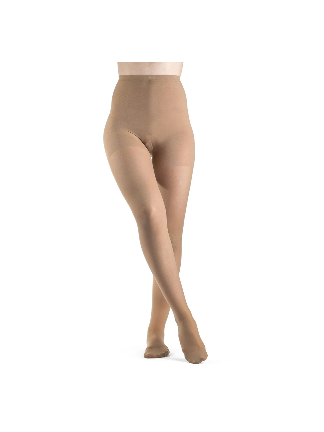 Sigvaris Style Sheer 780 Women’s 20-30mmHg Pantyhose Closed Toe Golden (Suntan) LL