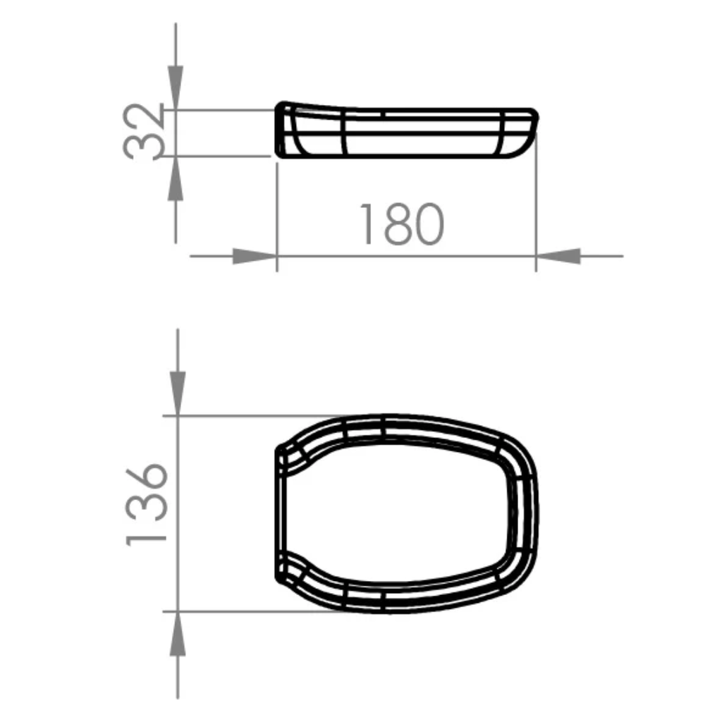 Rolko HEMI2 Flat Hand Pad