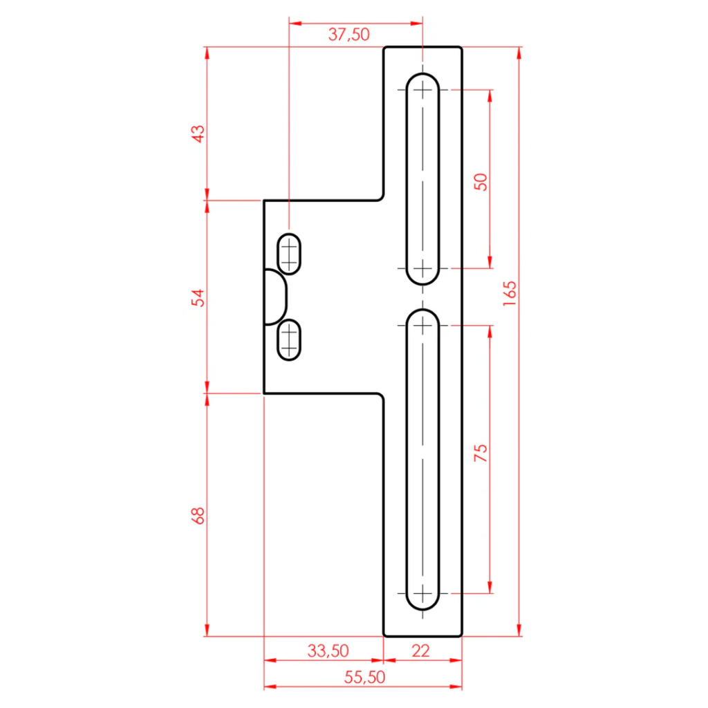 Rolko HEMI Rigid Bracket Plate