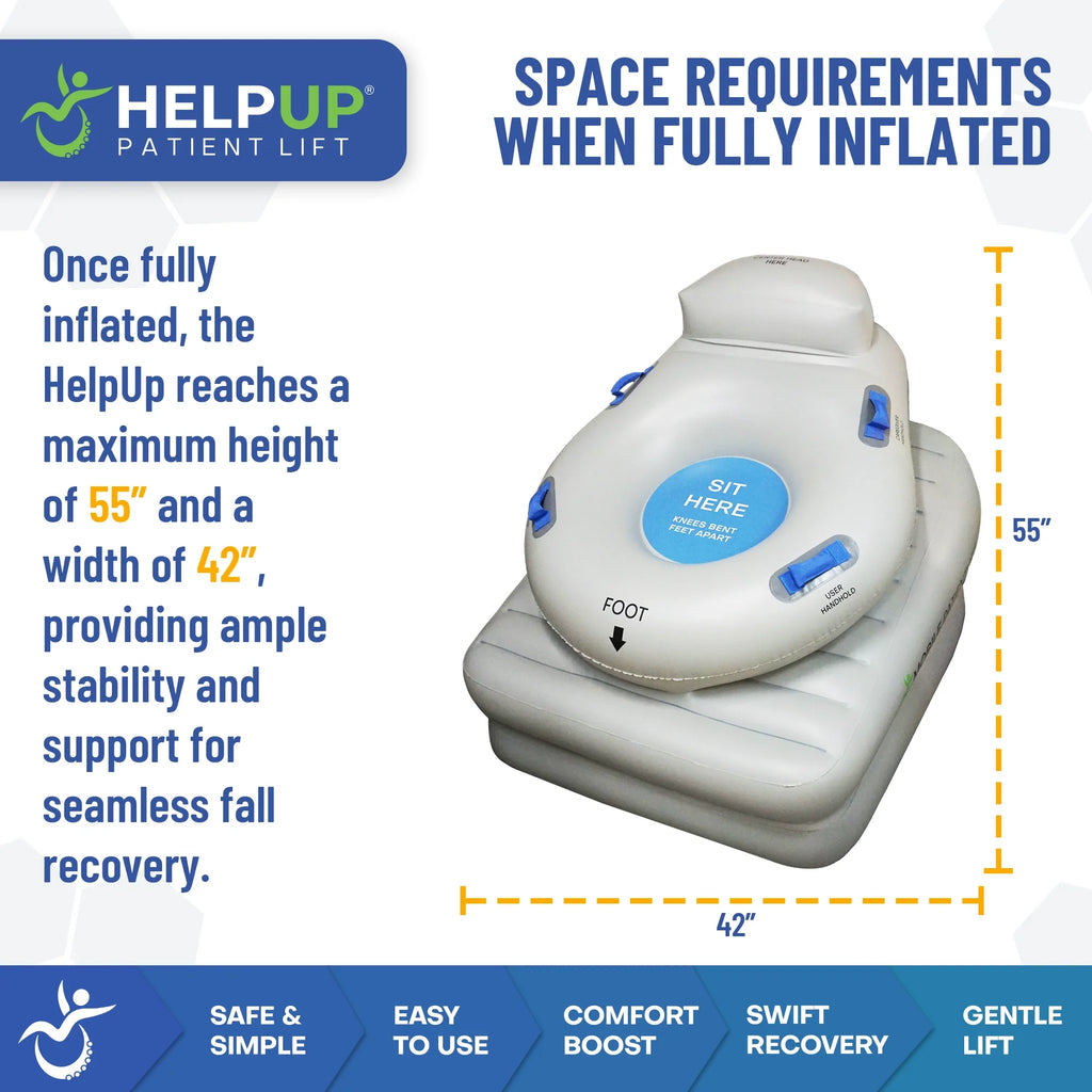 HelpUp Fall Recovery Patient Lift - Safe, Portable Floor Lift Assist Device