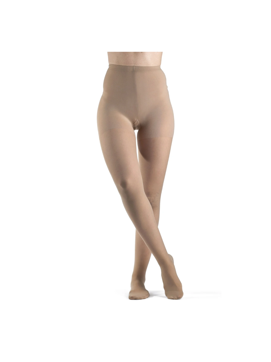 Sigvaris Style Sheer 780 Women’s 15-20mmHg Pantyhose Closed Toe Honey (Natural) LL