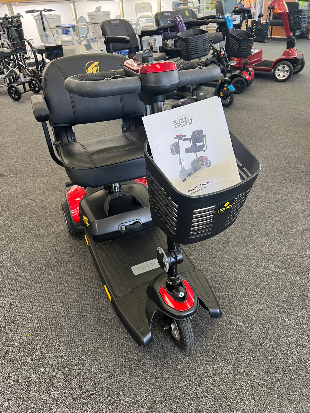 Preown Golden Buzzaround LT 3 Wheel #PO30