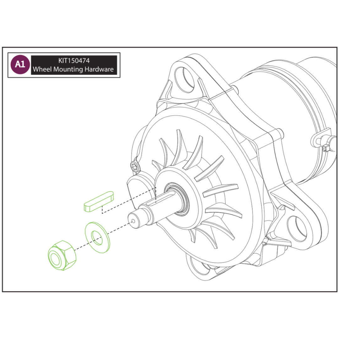 Pride Mobility KIT150474