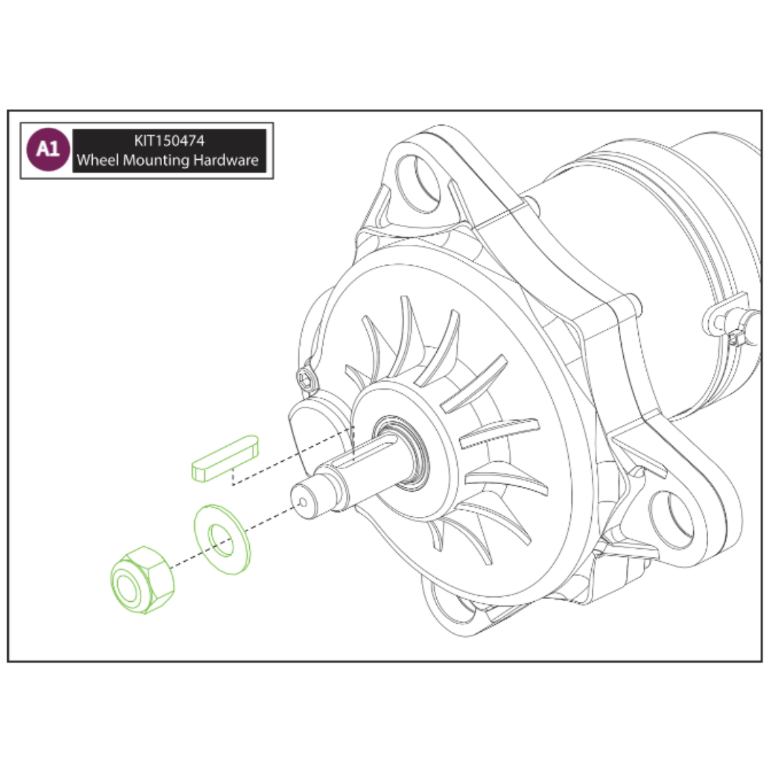Pride Mobility KIT150474