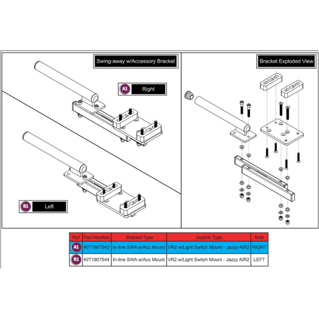 Pride Mobility KIT1907544