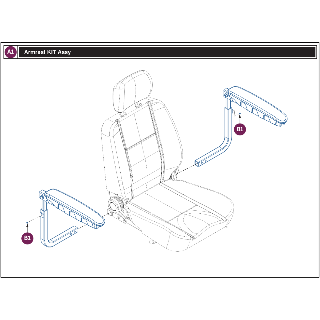 Pride Mobility KIT2403725