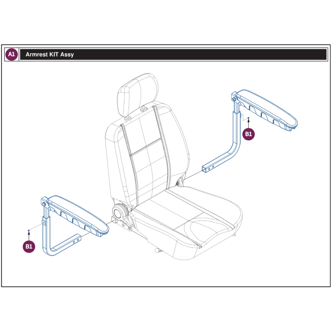 Pride Mobility SCRSETS1104