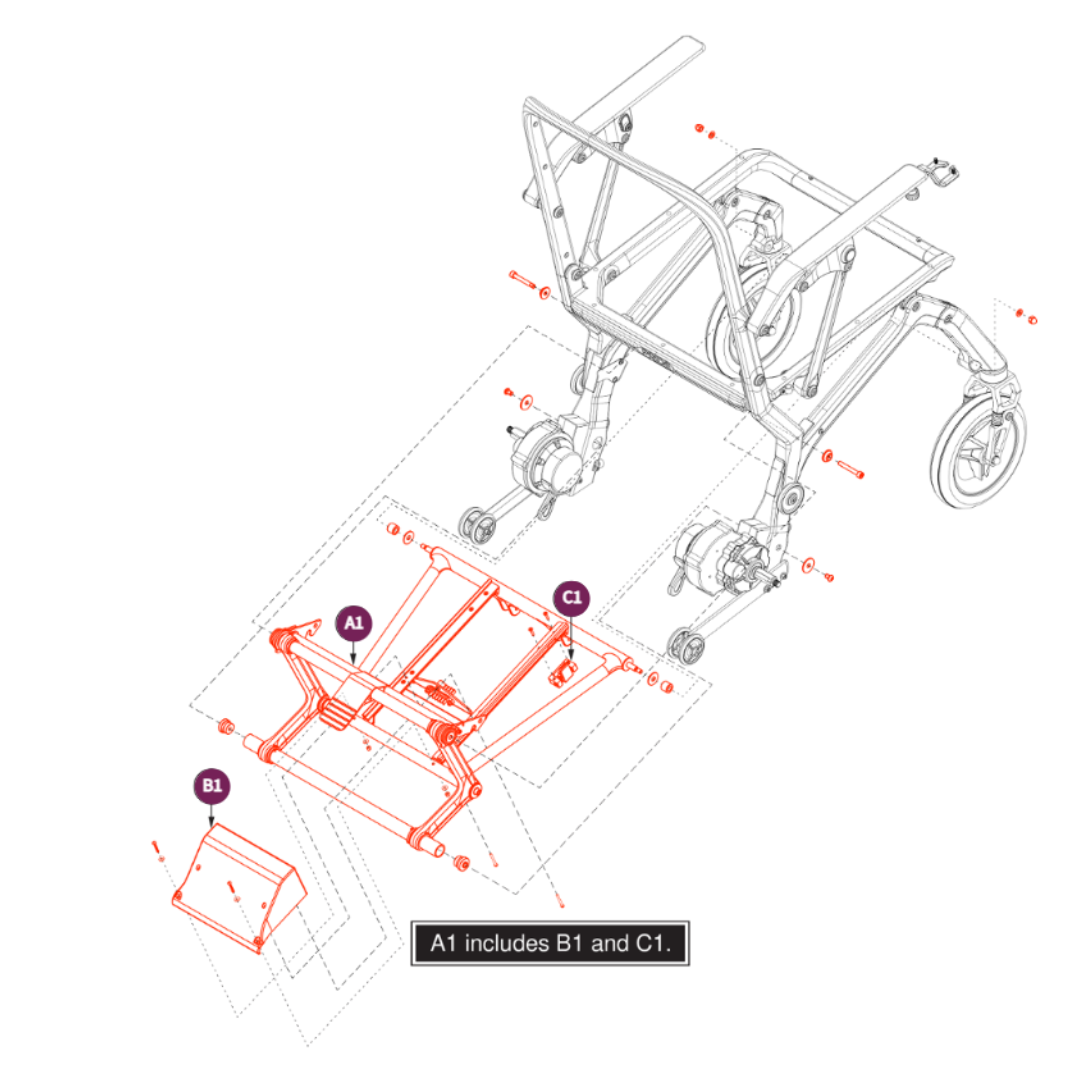 Pride Mobility KIT2403394