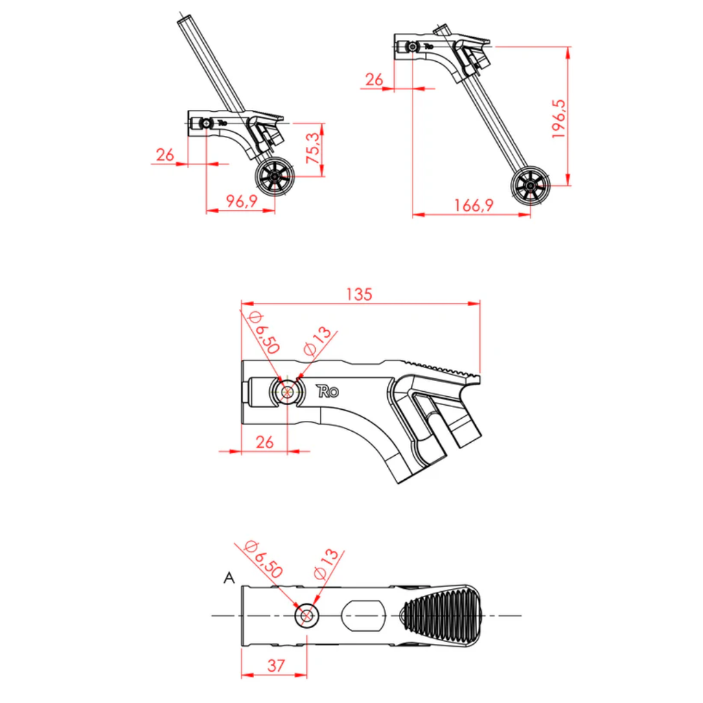 Rolko Anti-Tip Wheel