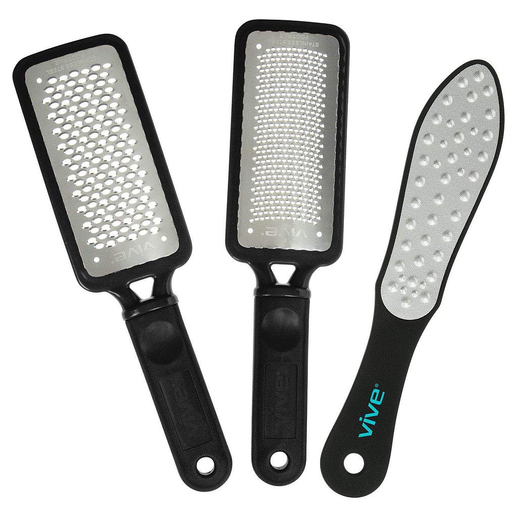 LVA1094BLK3CT Foot Files (3 Pc)