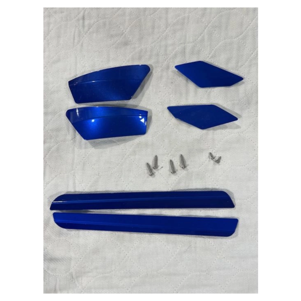 Golden Shroud Kit with Hardware Blue