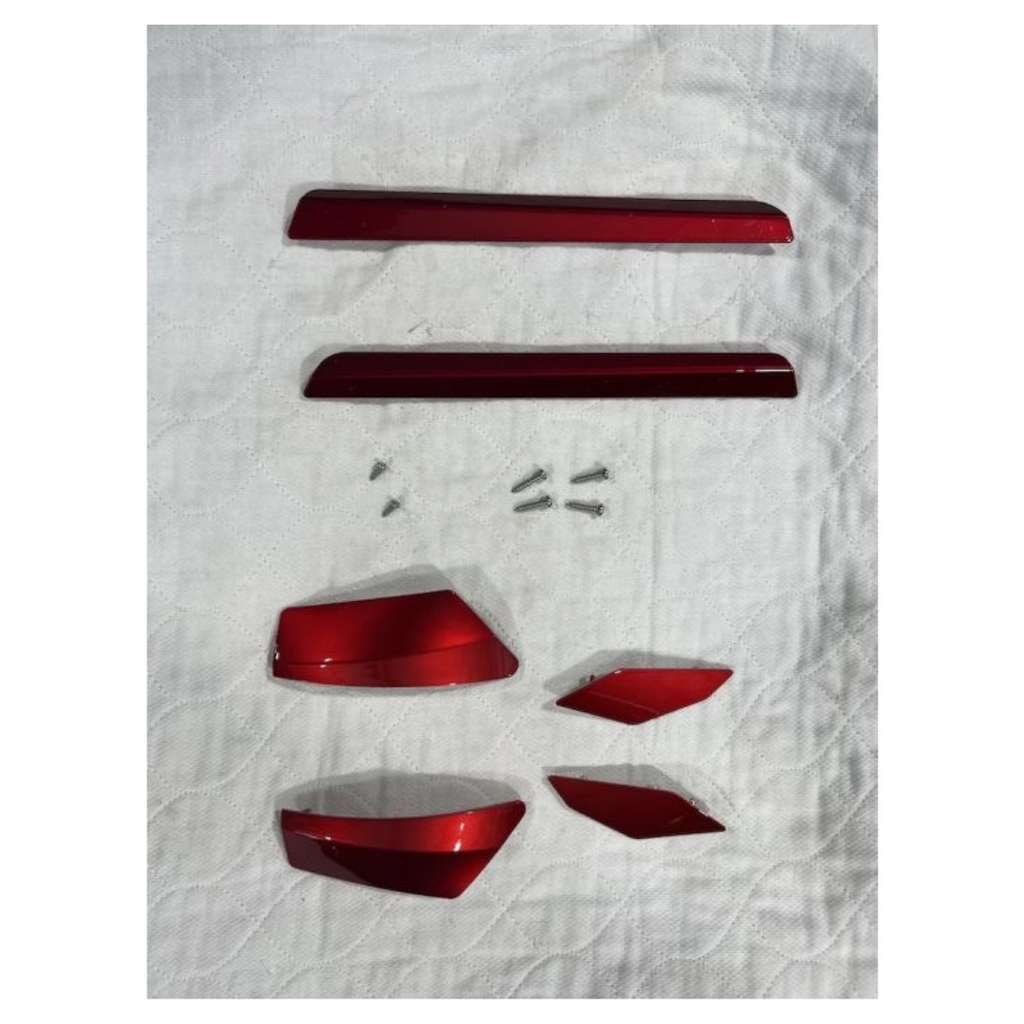 Golden Shroud Kit with Hardware Red