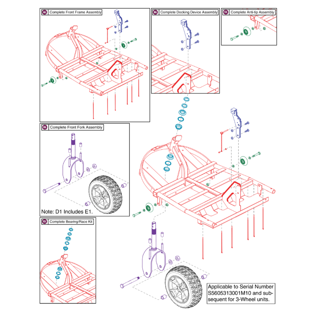 Pride Mobility MEC134555