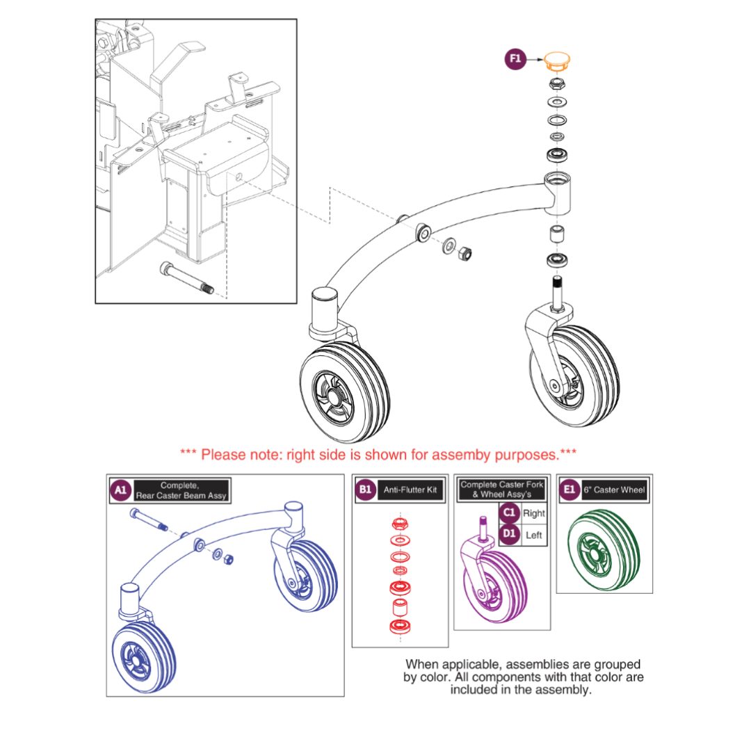 Pride Mobility MEC1706032