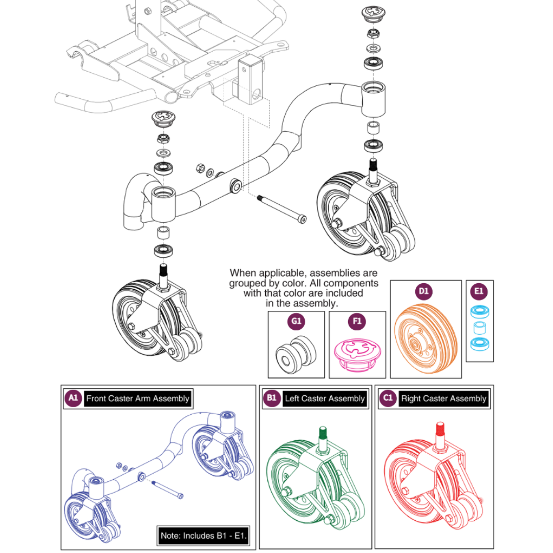 Pride Mobility MEC122534