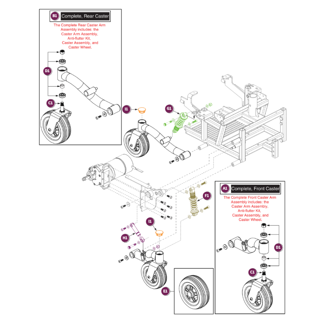 Pride Mobility MEC2003723
