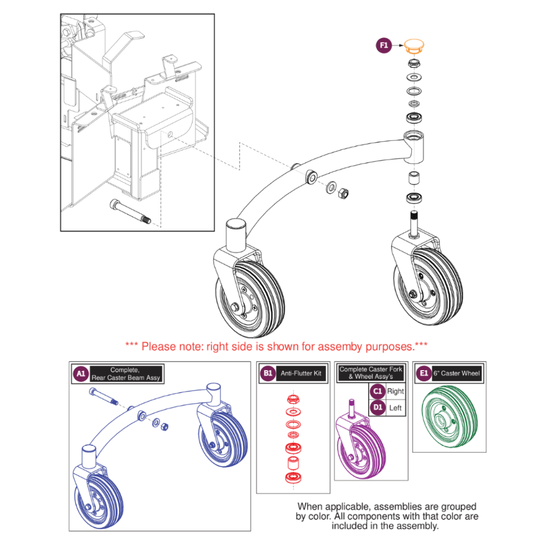 Pride Mobility WHL2302303