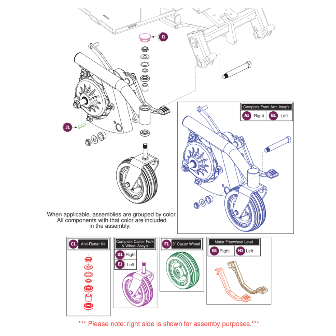 Pride Mobility KEYSTL1009
