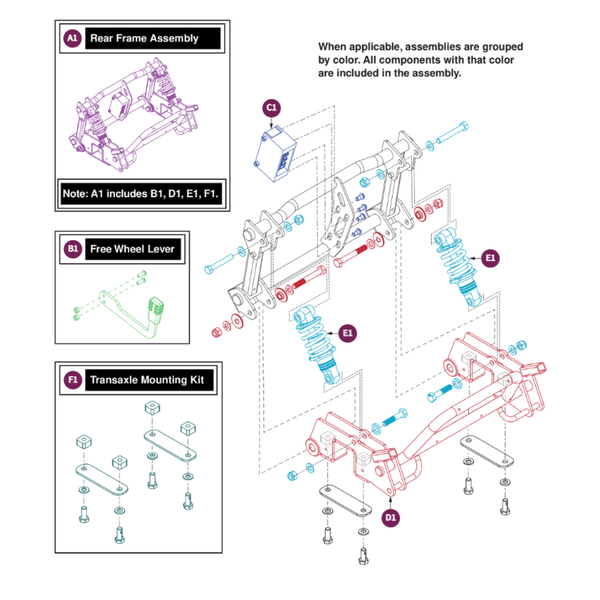 Pride Mobility MEC2405647