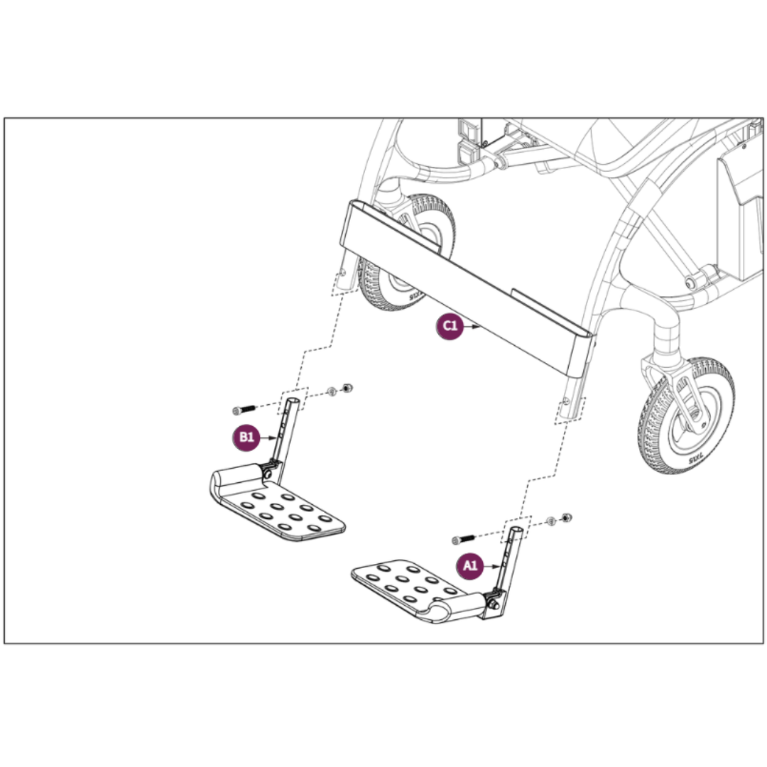 Pride Mobility MEC2504246