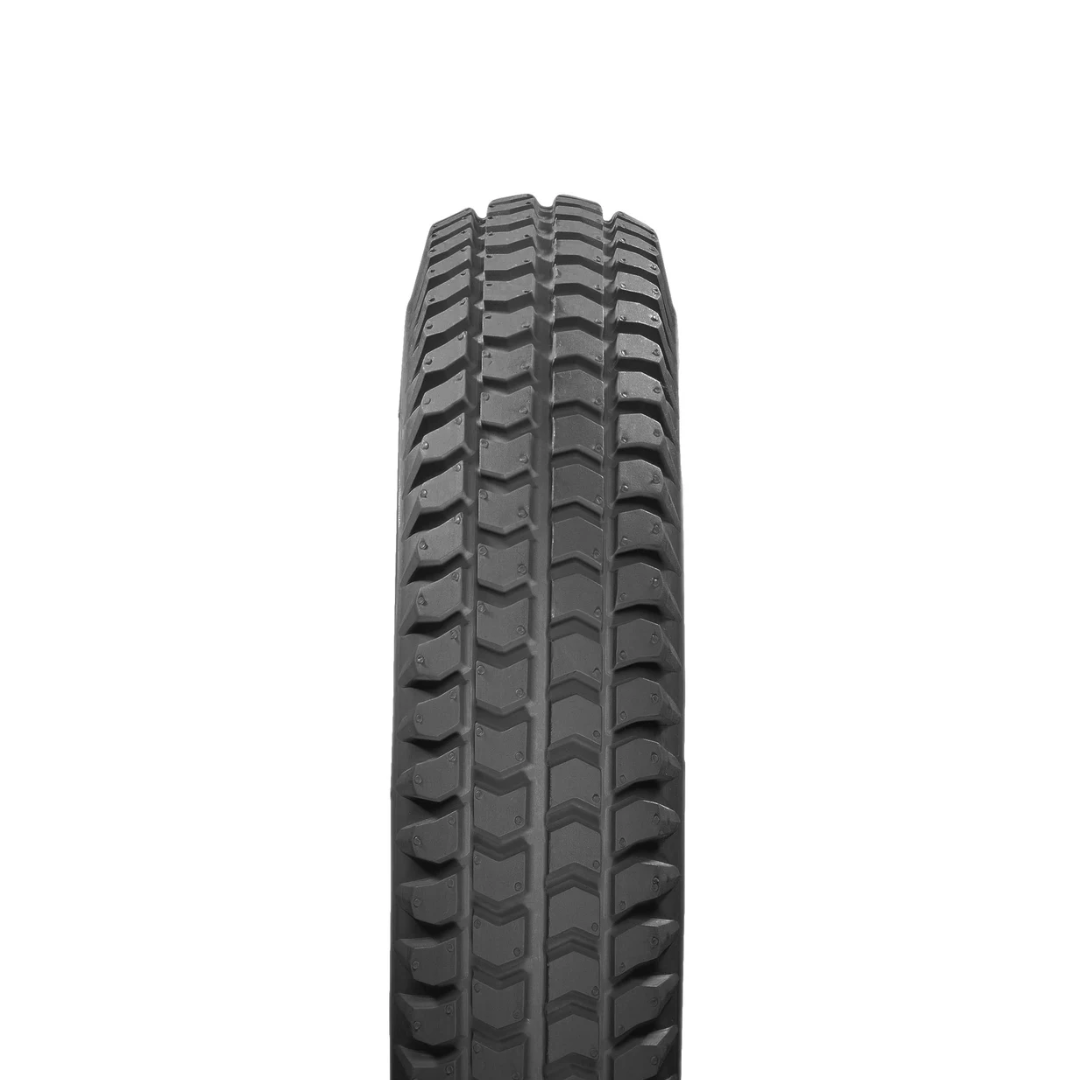 Rolko 3.00-8" (14x3") Black Non Marking All Weather Pneumatic Tire