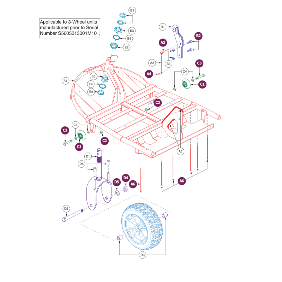 Pride Mobility SCRHHCS1156