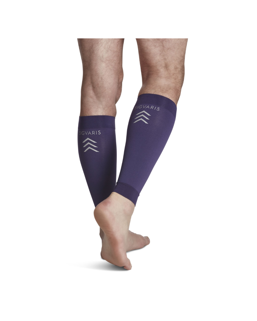 Sigvaris Well Being Performance Sleeves 412V Men's 20–30mmHg Calf Purple M