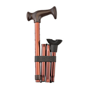 NOVA QT30 Folding Cane With Mini Quad Tip