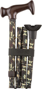 NOVA QT30 Folding Cane With Mini Quad Tip